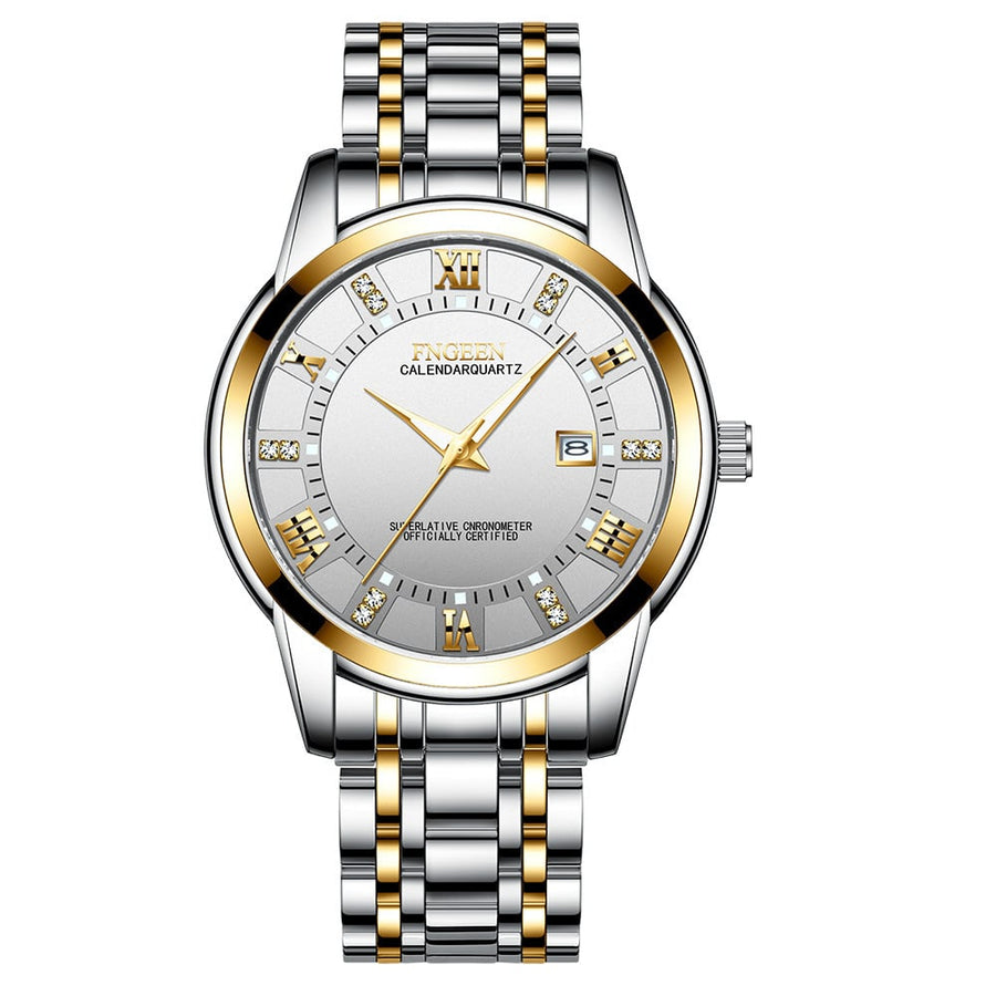 Men's Ultra-thin Waterproof Quartz Business Watch