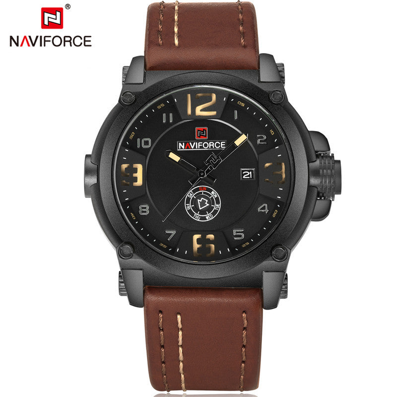 NAVIFORCE 9099 Men's Stylish Waterproof Quartz Watch