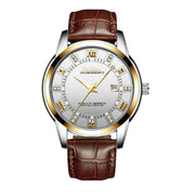 Men's Ultra-thin Waterproof Quartz Business Watch