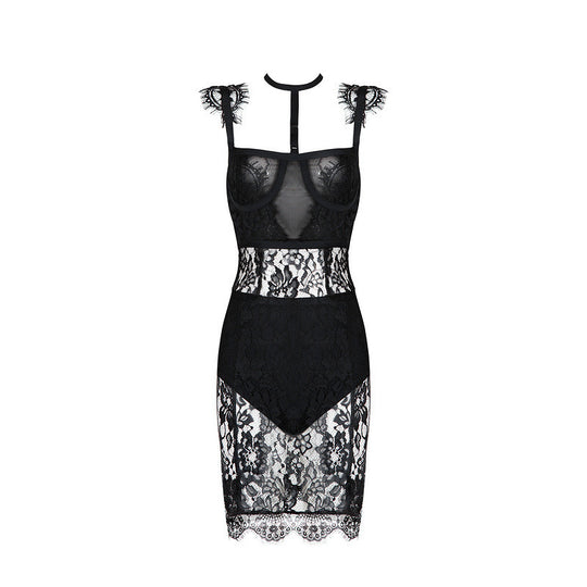 Perspective Dress, Spaghetti Strap Dress, Dress