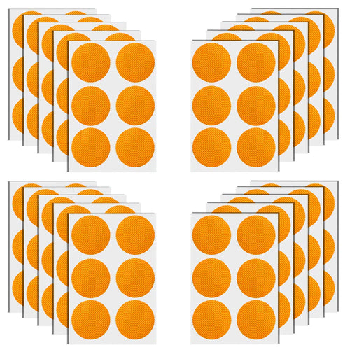 120 Pack DEET Free Mosquito Repellent Patchers Stickers for Kids Adults Natural Citronella Patches for Travel Outdoor IndoorOrange