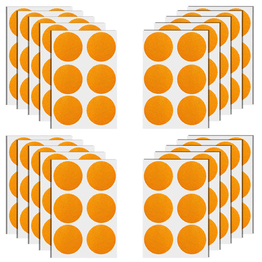 120 Pack DEET Free Mosquito Repellent Patchers Stickers for Kids Adults Natural Citronella Patches for Travel Outdoor IndoorOrange