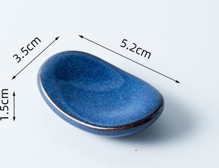 Ceramic Chopstick Holder for Table Settings and Restaurants