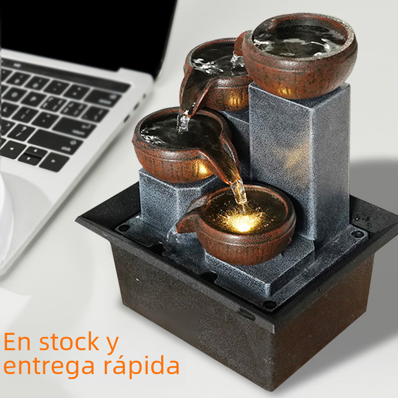 Home Decor Desktop Fountain for Office Feng Shui