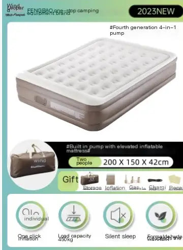Thick Double Automatic Inflatable Camping Mattress