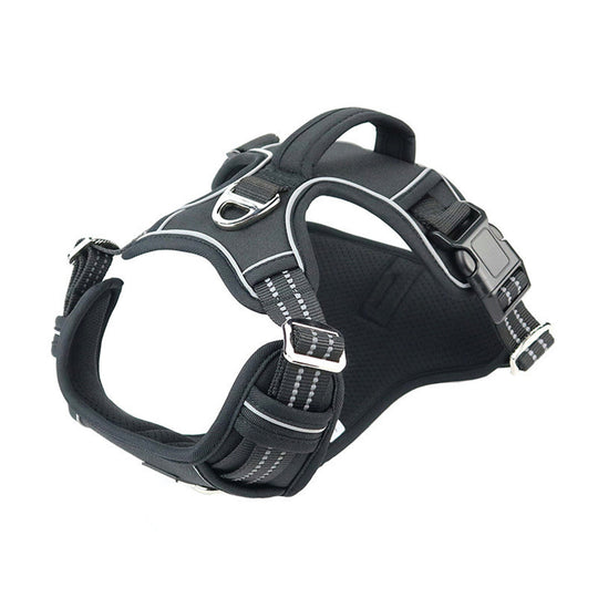 Durable Waterproof Pet Harness with Vertical Handle