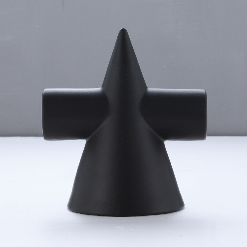 Icosphere Sculpture - Creative Nordic Ceramic Decorative Piece