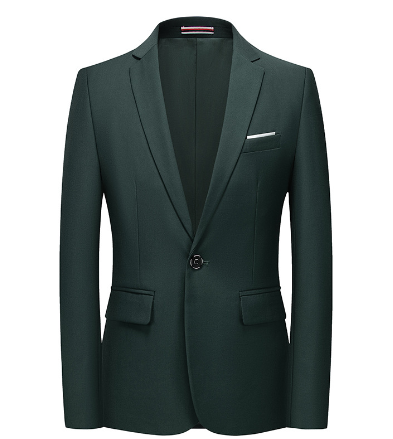 Men's Casual Blazer - Slim Fit Business Jacket (One Piece)