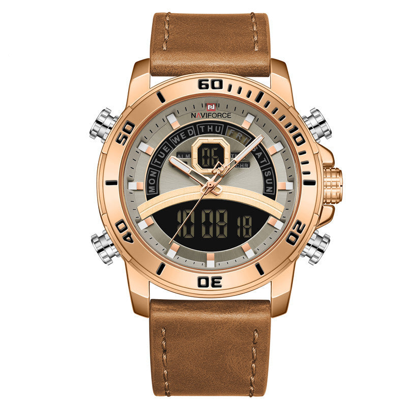 NAVIFORCE Men's Waterproof Digital Quartz Military Watch