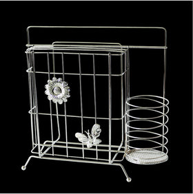 Stainless Steel Knife Holder - Multi-Functional Storage