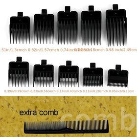 Cordless Hair Clipper and Beard Trimmer, USB Rechargeable