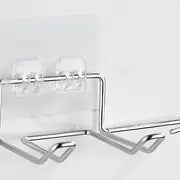 Stainless Steel Wall Mounted Hair Dryer Storage Rack