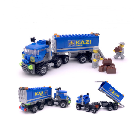 Interactive Plastic Building Block Toy for Kids