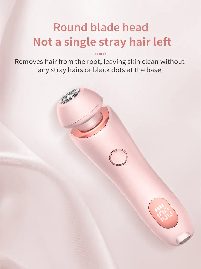 2 In 1 Hair Removal Epilator USB Rechargeable Trimmer