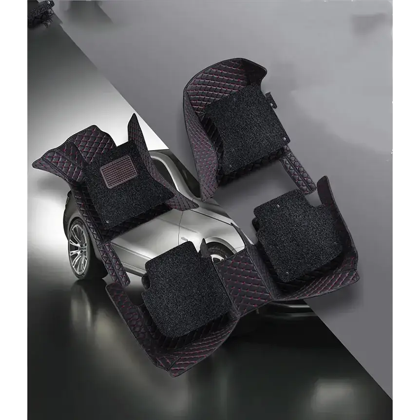 Diamond Pattern Wear-Resistant Car Floor Mat