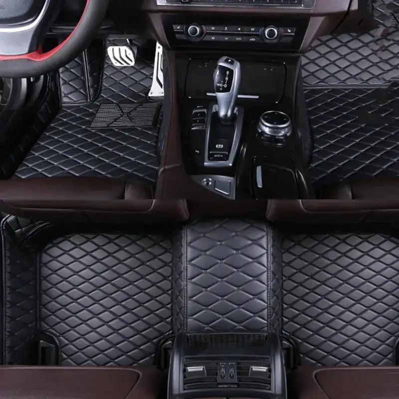 Diamond Pattern Wear-Resistant Car Floor Mat