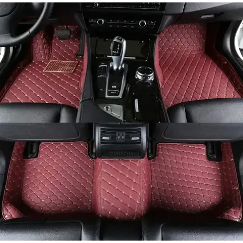Diamond Pattern Wear-Resistant Car Floor Mat