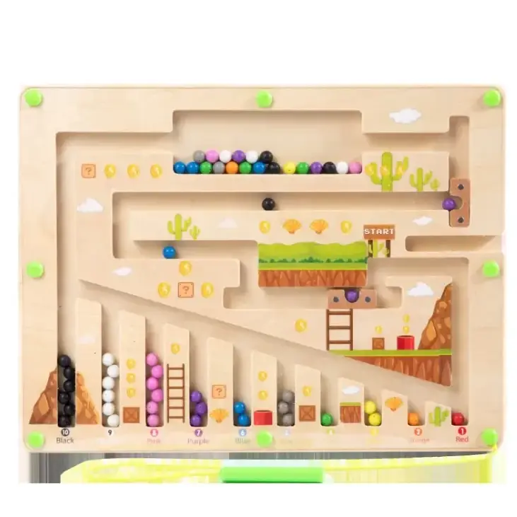 Digital Maze Wooden Puzzle