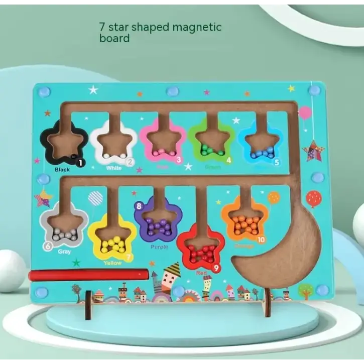 Digital Maze Wooden Puzzle