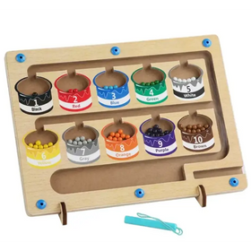 Digital Maze Wooden Puzzle