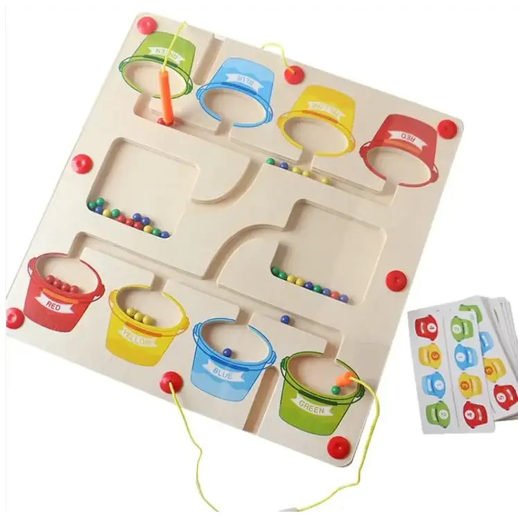 Digital Maze Wooden Puzzle