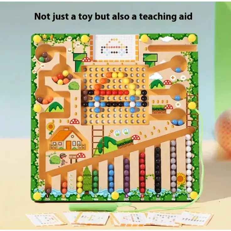 Digital Maze Wooden Puzzle