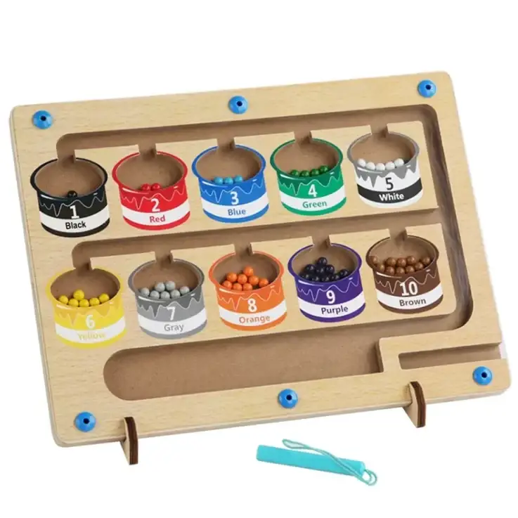 Digital Maze Wooden Puzzle