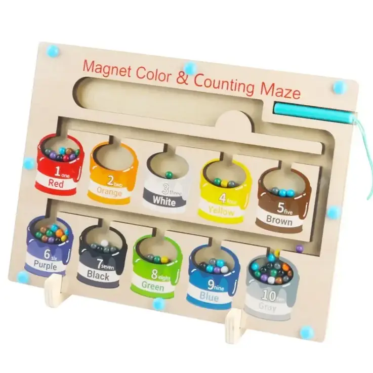 Digital Maze Wooden Puzzle