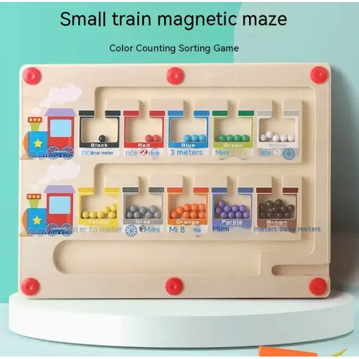 Digital Maze Wooden Puzzle