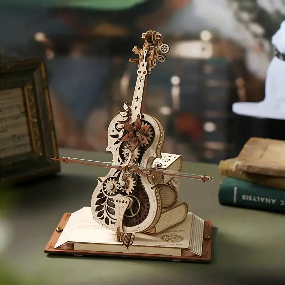 DIY Wooden Mechanical Assembly Model Creative Toy