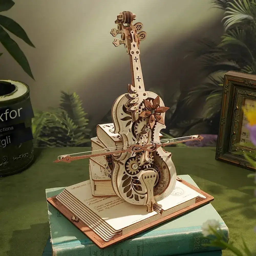 DIY Wooden Mechanical Assembly Model Creative Toy