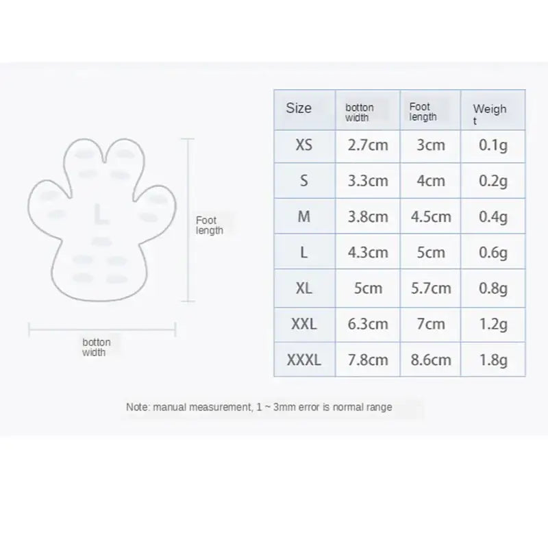 A white, cartoonish paw-shaped silicone glove with a soft and flexible texture.