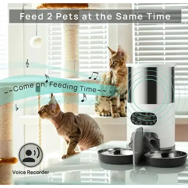 Double Meal Dispenser for Pets