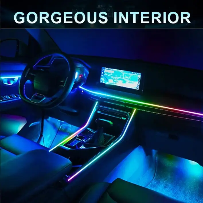 Dynamic In‑Car RGB Ambient Light Kit