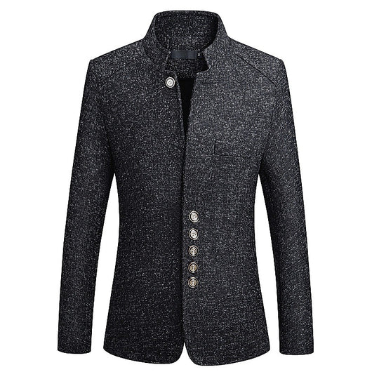 Men's Casual Slim-Fit Blazer Jacket - British Style