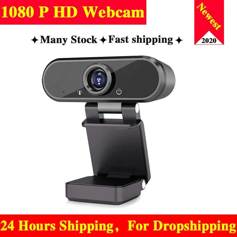 1080P HD Webcam for Home and Video Conferencing
