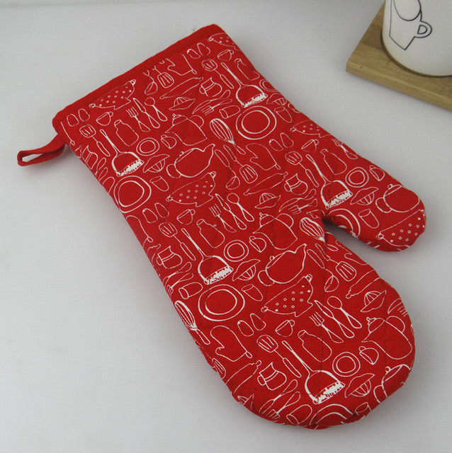 Insulated Oven Gloves for Kitchen Microwave Use