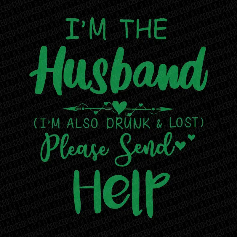 If Lost or Drunk Please Return To Husband – DTF Transfer Set
