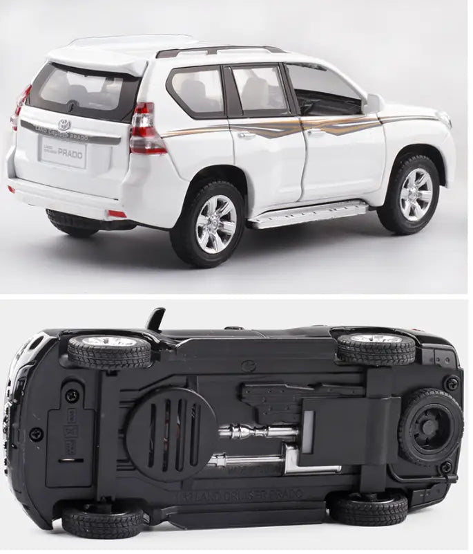 1:32 Toyota Prado Alloy Sound and Light Toy Model
