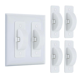 Switch Cover-Light Switch Cover-Light Switch Cover Guard-Light Switch Guard-Light Switch Cover Child Proof-Child Proof Light Switch Cover (White4pc)