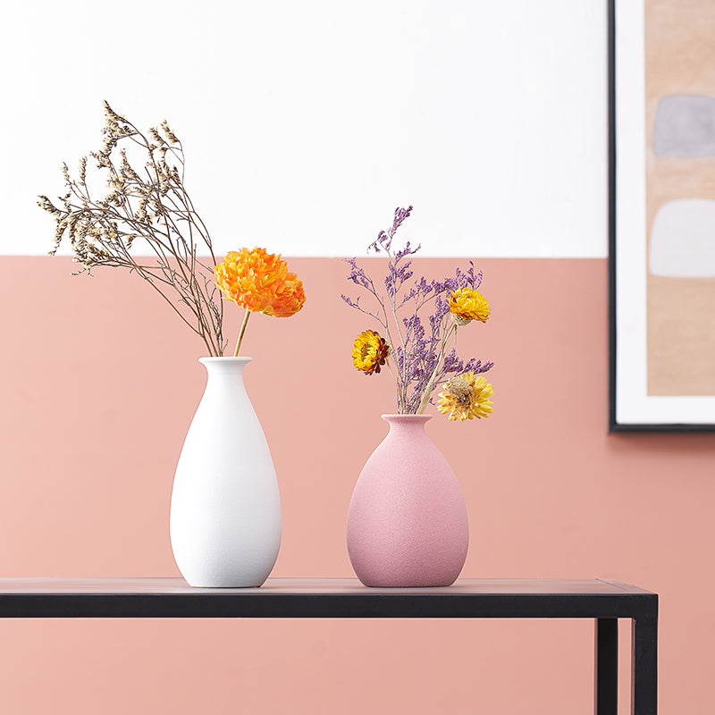 Mini Ceramic Decorative Flower Vase - Nordic Style