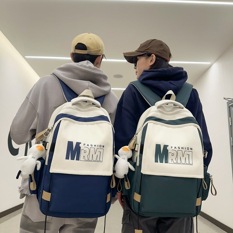 Large Capacity Stylish Backpack for Students and Travel