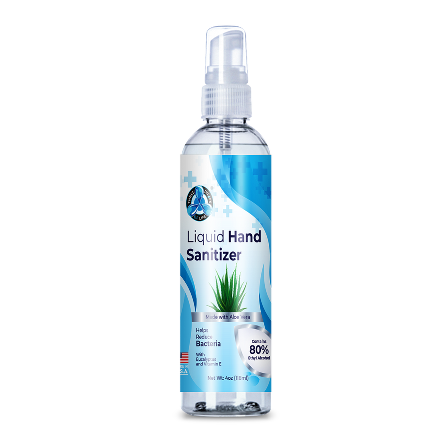 Liquid Hand Sanitizer Spray - Infused with Eucalyptus