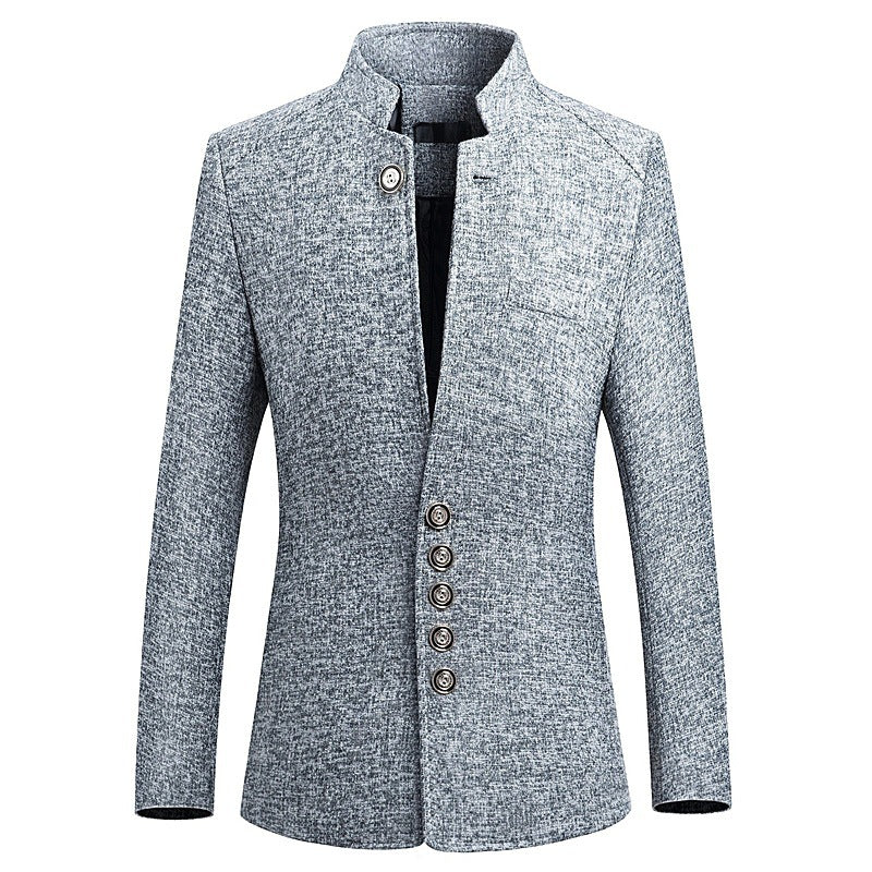 Men's Casual Slim-Fit Blazer Jacket - British Style