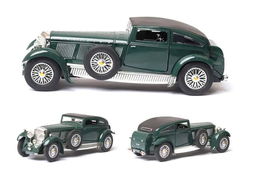 Vintage Bentley 8L Antique Car Model with Sound and Light