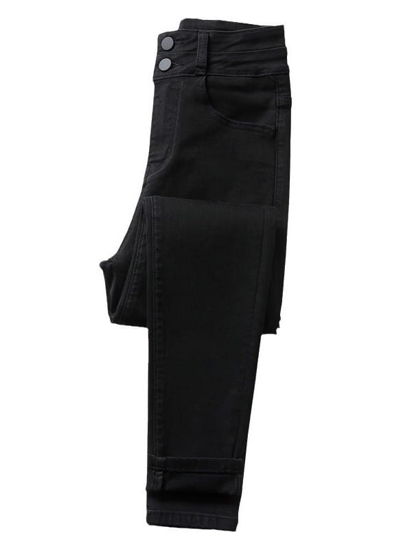High-Waisted Pencil Pants