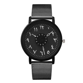 Ultra-thin Mesh Belt Casual Watch for Men & Women