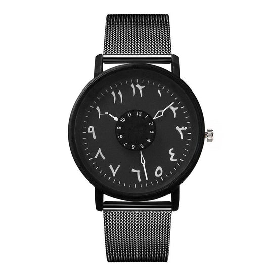Ultra-thin Mesh Belt Casual Watch for Men & Women