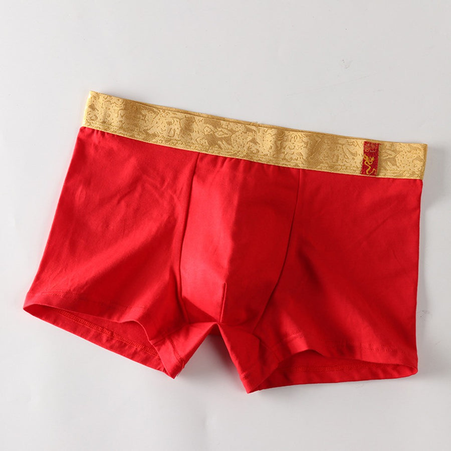 Soft, Breathable, Elastic Men's Boxer Shorts