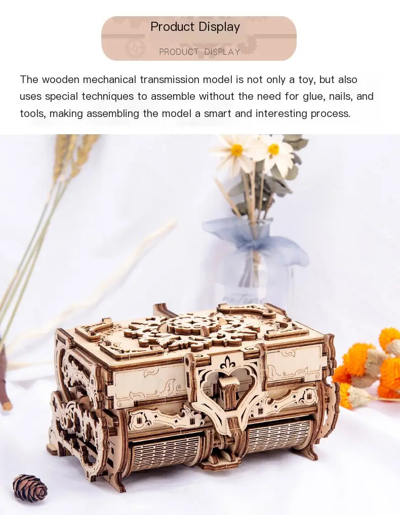 3D Wooden Puzzle 3